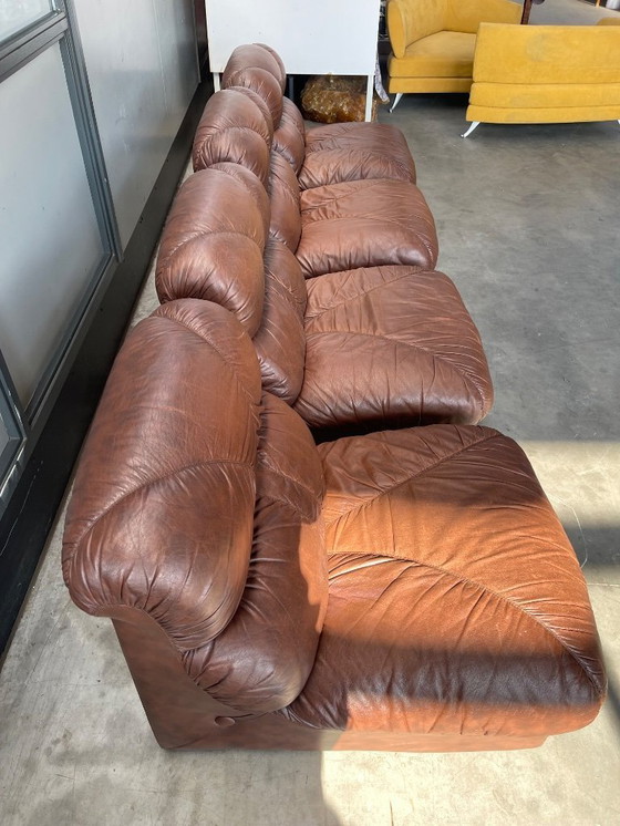 Image 1 of Italiaanse Mid Century Moderne modulaire lounge stoelen-sofa, 1960