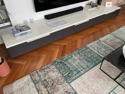 Armario de diseño Interlubke de 330 cm de largo (2 piezas)