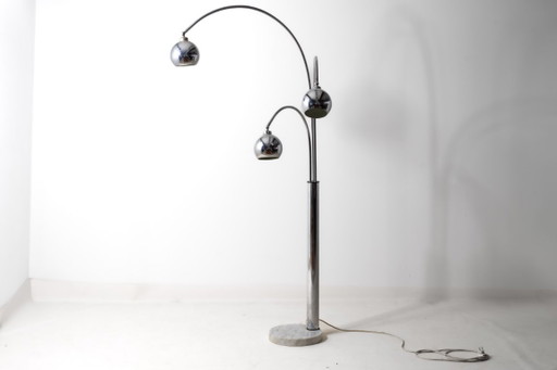 Dreibogenlampe von Regianni, Italien, 1970er Jahre – vloerlampen, Marble