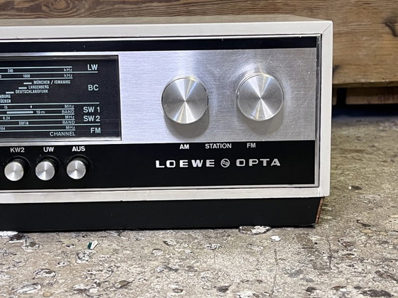 Image 1 of Vintage Loewe Opta ST 247 receiver + 2x concertbox LO 18