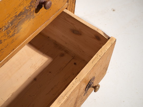 Antique three drawer dresser (c.1920) #11 – Chest of drawers (photo 14 of 40)