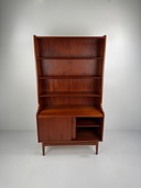 Johannes Sorth for Nexø Møbelfabrik Bornholm Bookcase with Storage