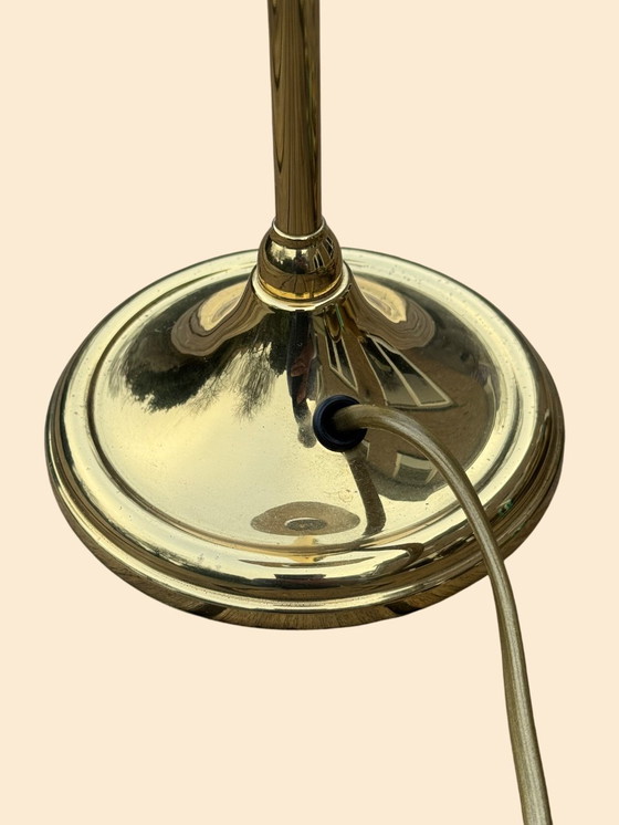 Image 1 of High-End English Classic Table Lamp | High-Gloss Brass | Heavy Quality | 1995