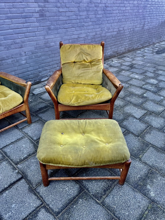 Image 1 of Ensemble complet de salon danois en teck