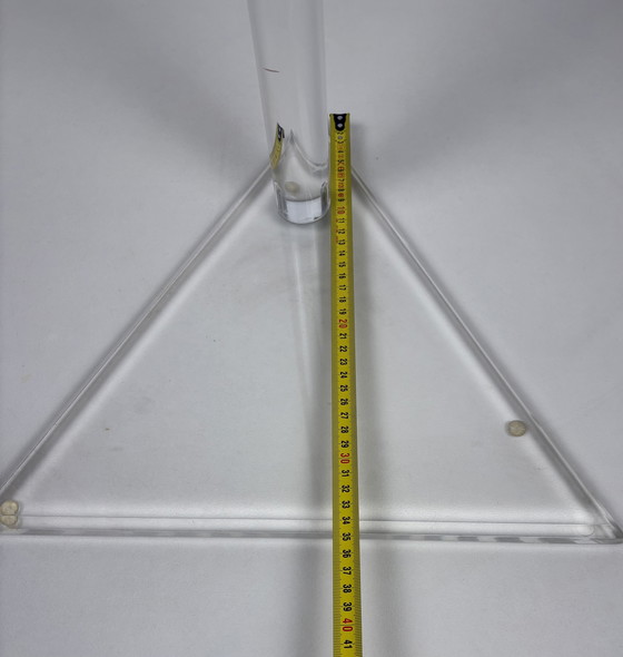 Image 1 of Appendiabiti vintage in plexiglas acrilico / attaccapanni Space Age Chrome