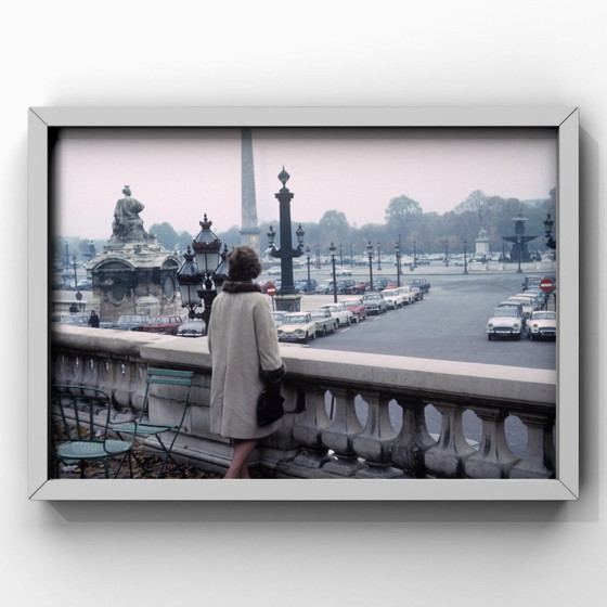 1x mid century Place de la Concorde, Parigi 1964 – Fotografie, Carta (photo 2 of 6)
