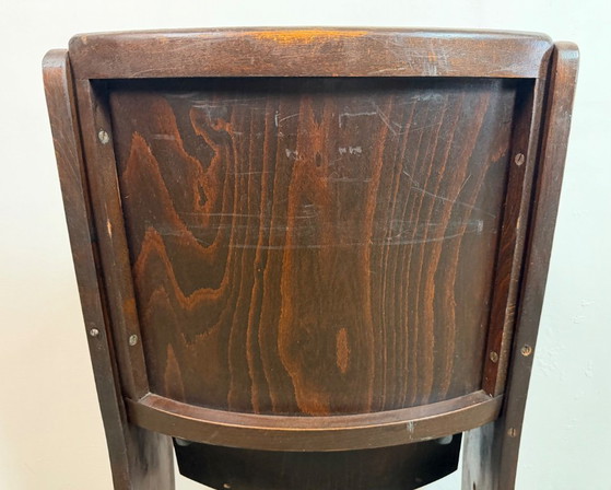 Image 1 of Poltrona vintage da cinema o teatro della TON, anni '60.