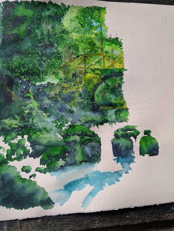 Original Watercolors – Paintings & Drawings, Paper (photo 3 of 6)