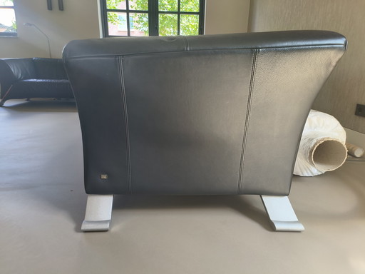 2x Banc Rolf Benz noir