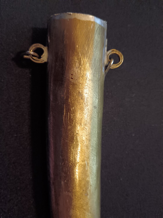 Image 1 of Decoratieve schede voor een messing dolk