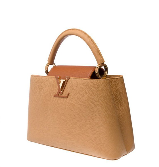 Image 1 of Borsa LOUIS VUITTON Capucines in cuoio marrone - 103321