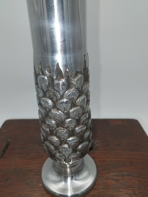 Image 1 of 1 x BMF-Vase aus Edelstahl, 26 cm hoch