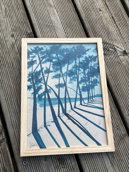 Ink on natural paper. Format 30x21cm.