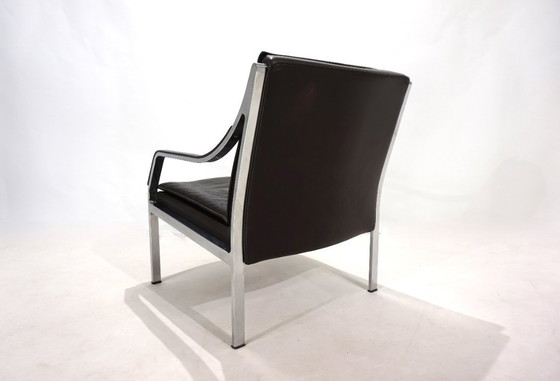 Image 1 of Knoll Art Collection Leder-Loungesessel von Rudolf B. Glatzel, 1970