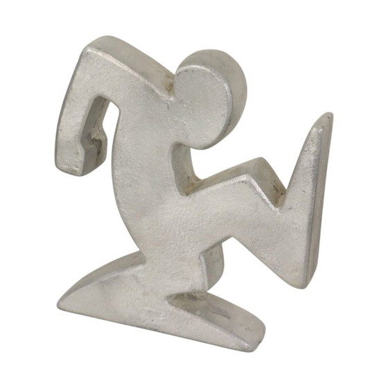 Designer Metal Bookends La Linea Osvaldo Cavandoli – Decorative Objects, Aluminium (photo 3 of 15)