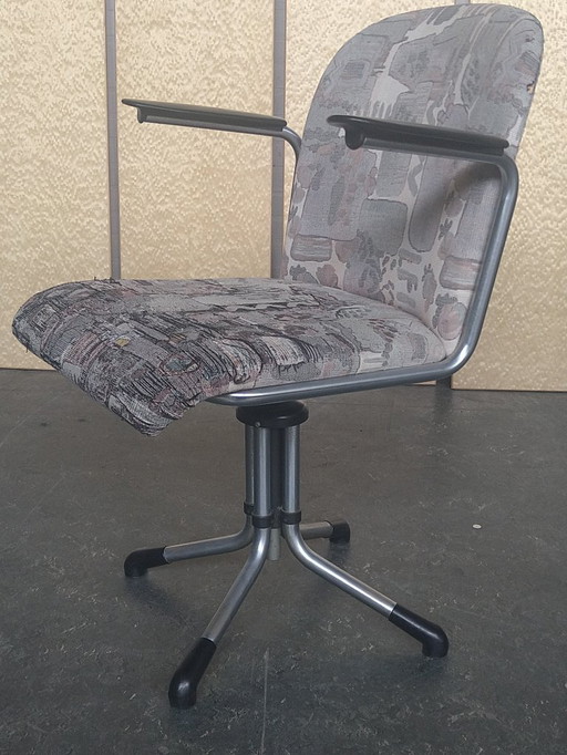GISPEN 356 office chair with bakelite armrests