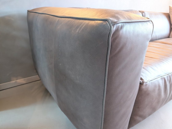 Image 1 of Cartel Living Replay Dreisitzer-Sofa Stahl