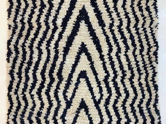 Image 1 of Tapis beni ouraine en laine artisanale größe 100x300 cm