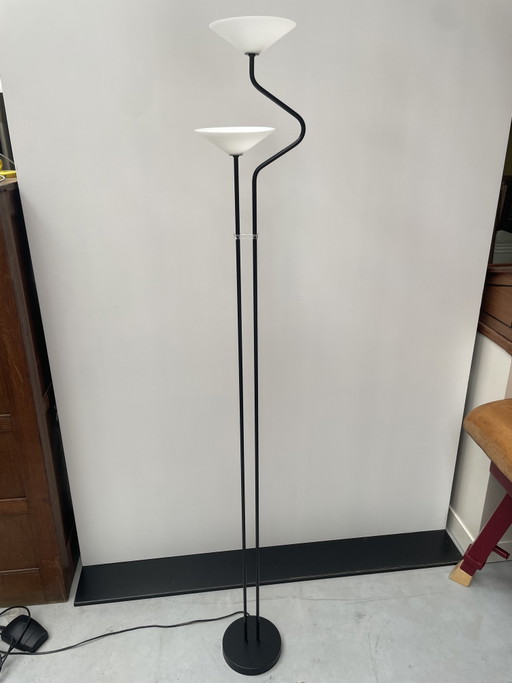 Postmoderne Plichten, Italië Jaren 80 – vloerlampen, Glass, Metal