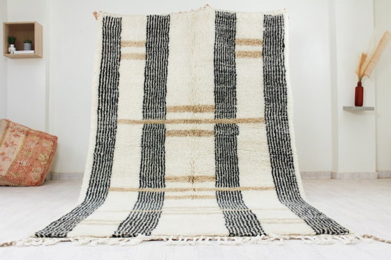 Image 1 of Tapis Beni Ouarain en laine authentique 300cmx200cm