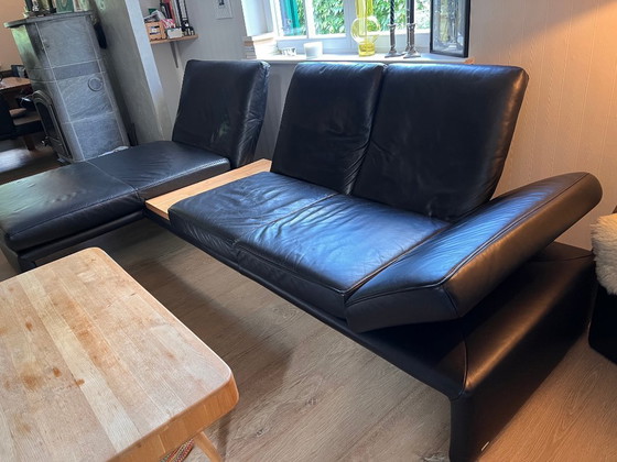 Koinor leren bank – Hoekbanken, Leather, Wood (photo 3 of 6)