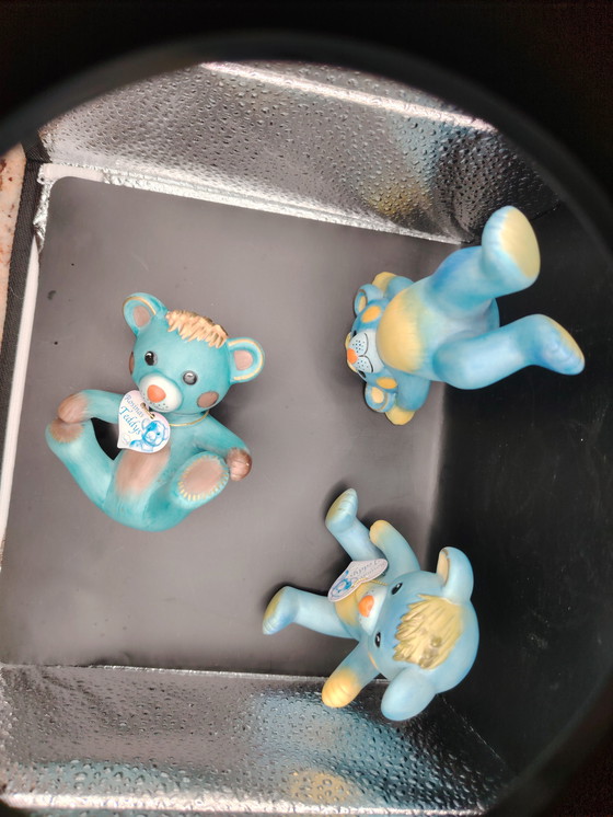 Image 1 of Rosina Wachtmeister Peppino Teddys Goebel Collector porseleinen beeldjes