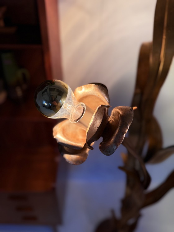 Image 1 of Vintage Hollywood Regency floor lamp, Hans Kögl '70