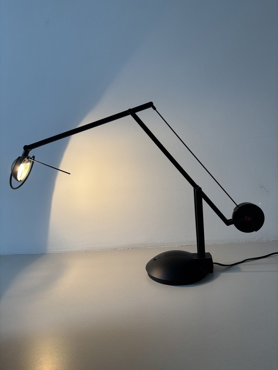 Image 1 of Lampe à contrepoids des années 80, vintage 1980