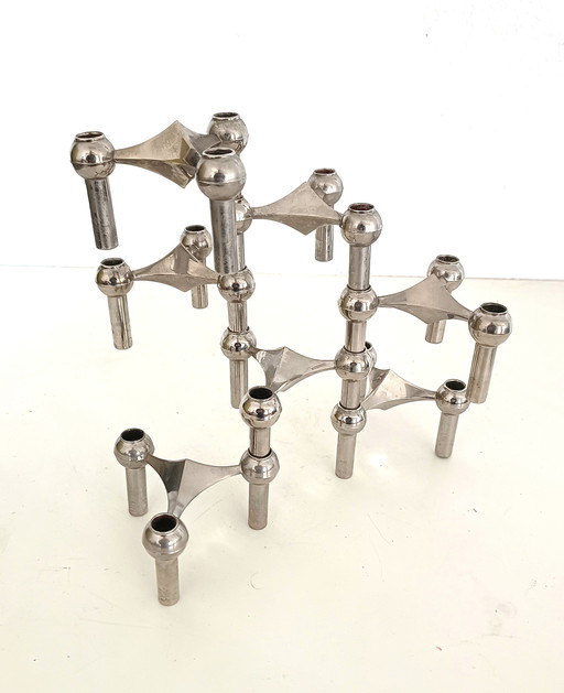 BMF Quist 1960s modular candlesticks