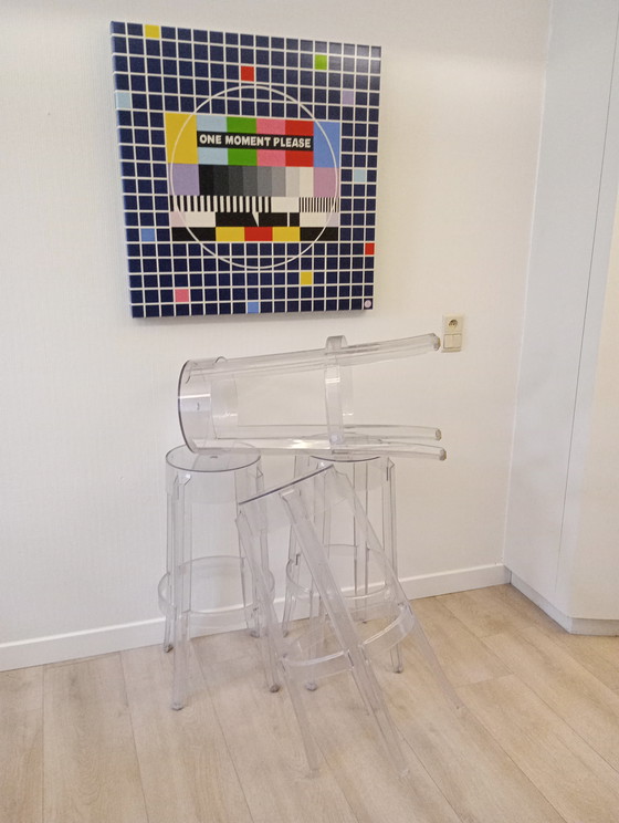 Image 1 of Sedie Ghost di Philippe Starck Kartell Charles 2 pezzi