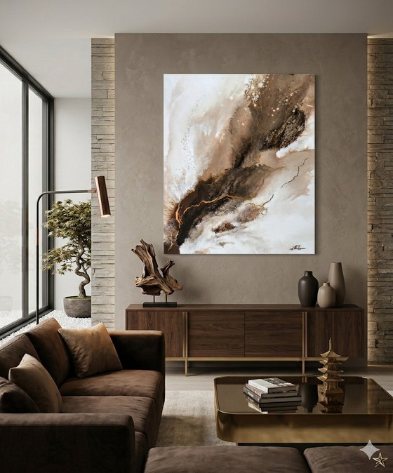 Image 1 of Modern and Contemporary Living Room Furniture, Minimal Style, Elegant Wall Art