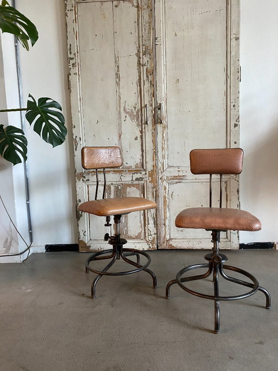 Image 1 of Henri Liber Flambo chairs (2 stuks beschikbaar)