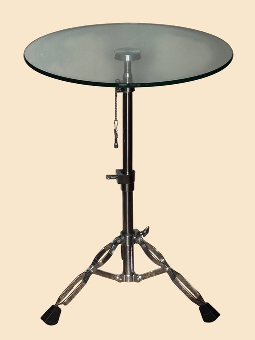 🥁 UNIQUE DESIGN SIDE TABLE | CYMBAL STAND TABLE | 90s