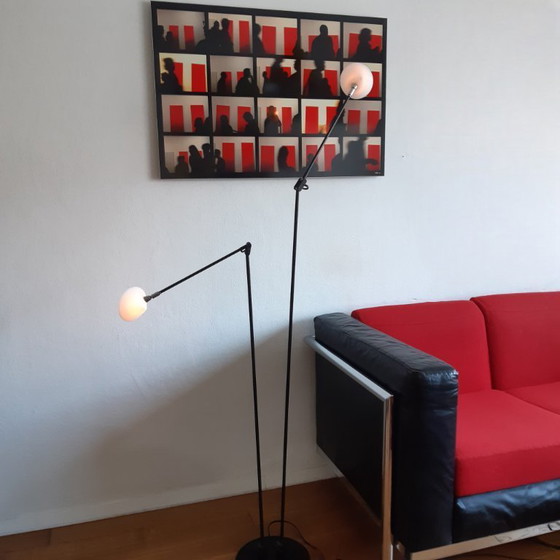 Image 1 of Lampada da terra a due bracci orientabili Pola Design Amstelveen, stile Memphis