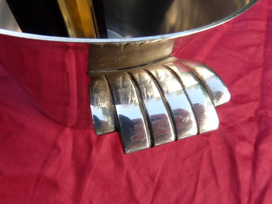 Image 1 of Cubitera Renéka art-deco plateada