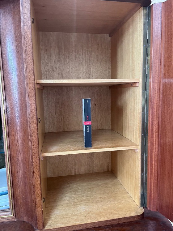 Living Room Cabinet – High Boards, Glass, Wood (photo 9 of 15)