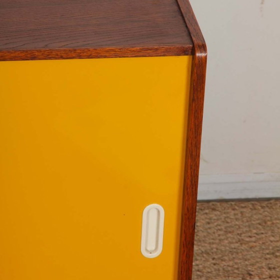 Image 1 of Yellow and white chest of drawers by Jiri Jiroutek, model U-452, 1960