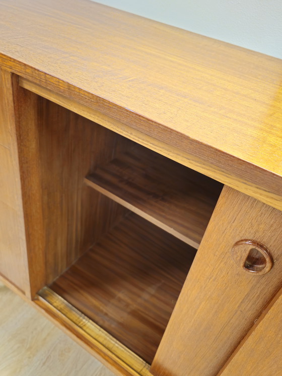 Image 1 of Vintage Teak Sideboard Chest of Drawers Dresser Cupboard Cupboard