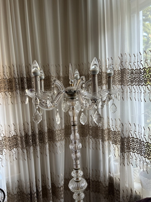 Lámpara de pie – vloerlampen, Bronze, Glass