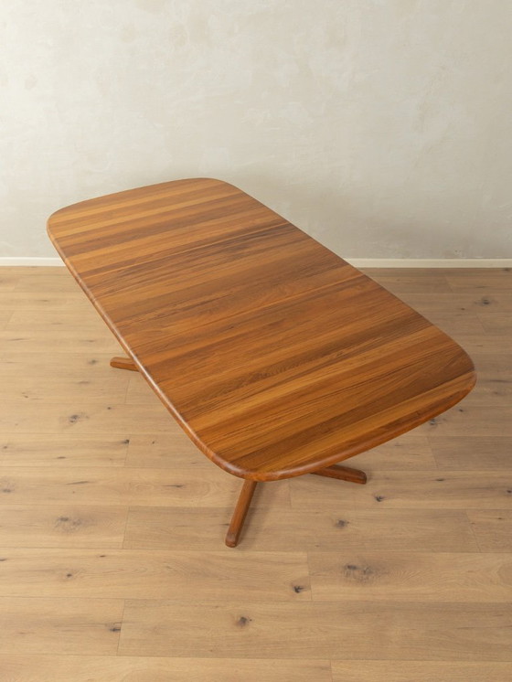Image 1 of 1980s dining table, Johs. Kristoffersen & Søn, Vintage