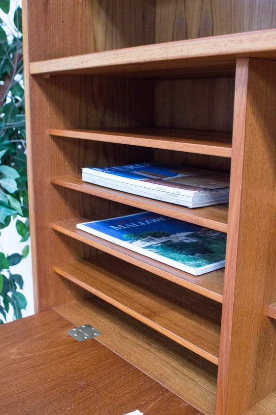 Image 1 of Credenza vintage Poul Hundevad in teak per segreteria