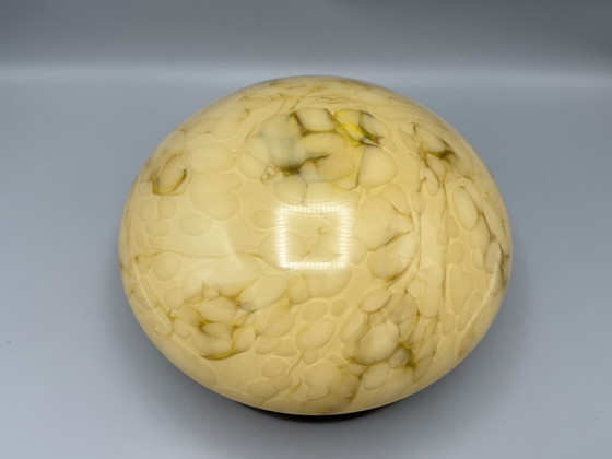 Image 1 of Marbled ceiling lamp with a warm appearance