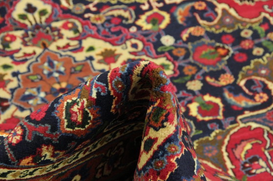 Image 1 of Original Perserteppich Keschan,Kashan Rot 340 x 250 cm Top Zustand Klassik Alt