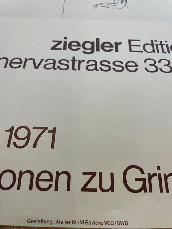 Image 1 of David Hockney, Six Fairy Tales Illustrationen zu Grimms Fairy Tales, Atelier M+M Baviera VSG/SWB...