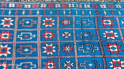 Handgeknoopt Berber kleed wol 184x108cm