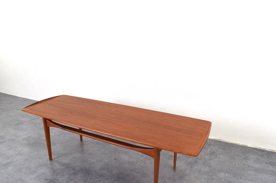 Image 1 of Table basse en teck du Mid Century par Tove Kindt-Larsen pour France & Søn / France & Daverkosen, années 1960