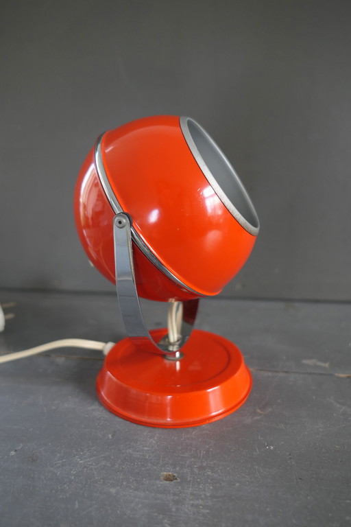 Retro orange ball lamp