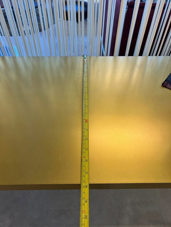 Image 1 of MDF ITALIA TENSE CONSOLLE OTTONE - MODELLO SHOWROOM