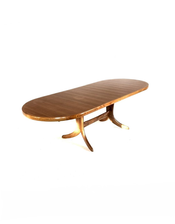 Image 1 of Vintage extendable teak dining table, Denmark 1960s