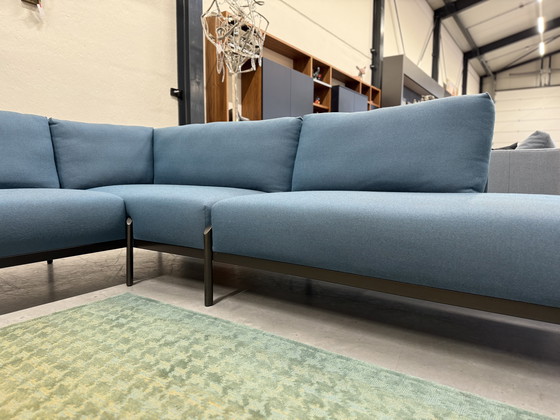 Image 1 of Leolux Enna Divano Angolare Lana Aratro 47 Blu 274x276